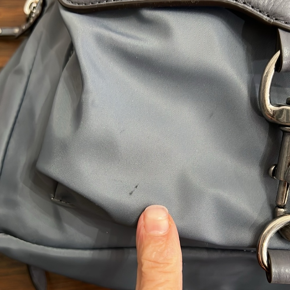 {Rebecca Minkoff}Always on MAB gray nylon Backpack - Picture 4 of 13